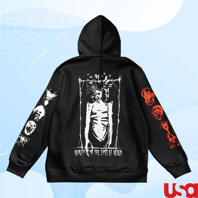 Any Means Necessary Clothing Blooderfly Redfall Crew neck Official Any Means Necessary Clothing Blooderfly Redfall Sweater