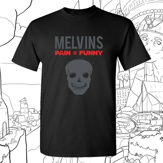 Melvins - Pain = Funny T Shirt Blixt Merch