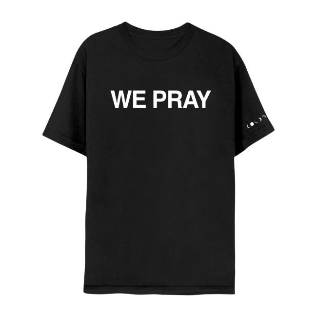 We Pray New Tee Coldplay Moon Music