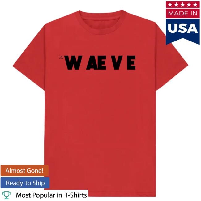 The WAEVE - Red S/S Tee The WAEVE.