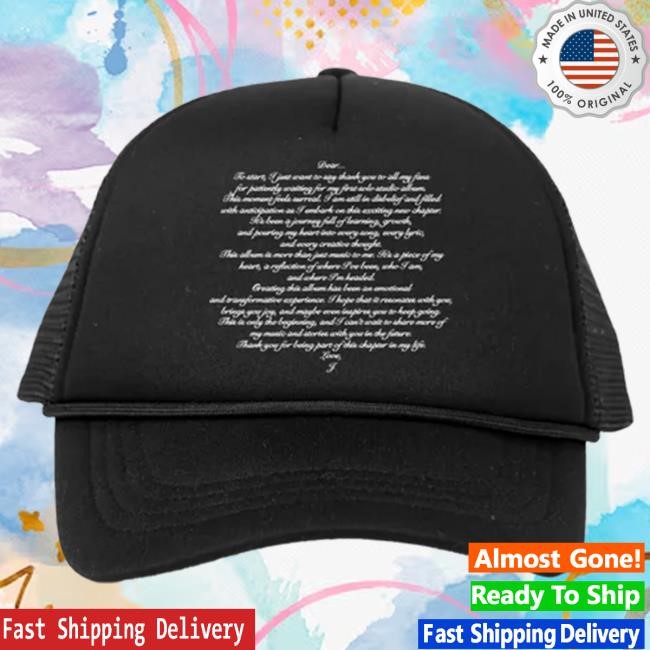 Official Complex Merch Store Shop Jennie Thank You Hat Official Complex Merch Store Shop Jennie Thank You Cap