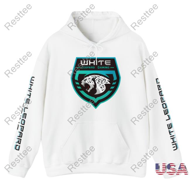 Official Soar Dogg White Leopard Gaming Hoodies