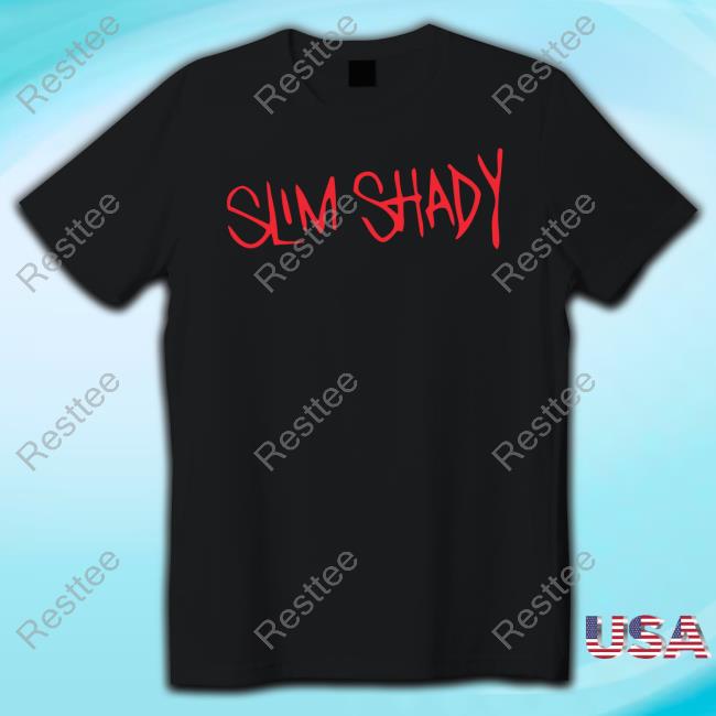 Official Eminem Merch Slim Shady Tee Shirt