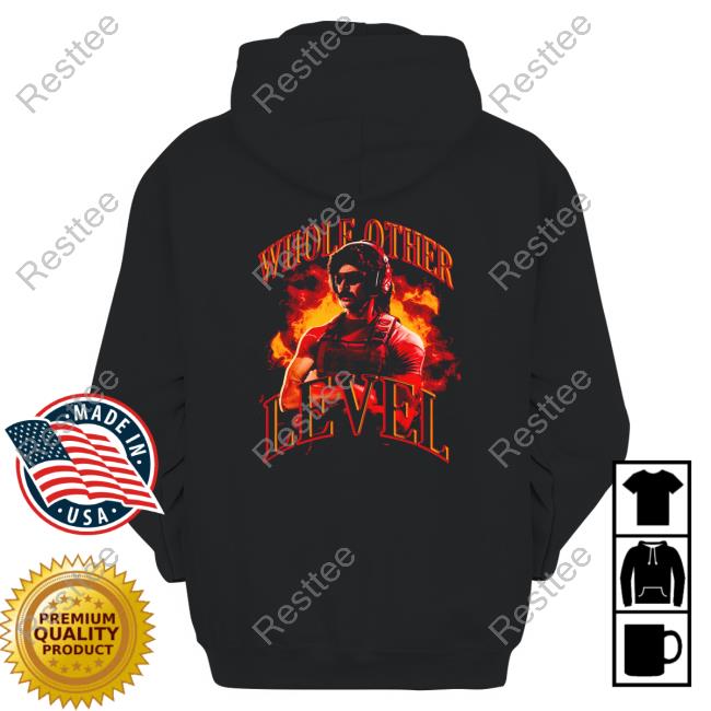 Dr Disrespect Merch Whole Other Level Pullover Shirt (Back Hit) Dr Disrespect Merch Whole Other Level Hoody (Back Hit)