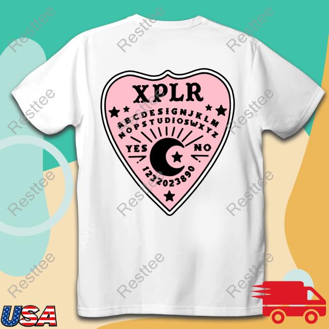 Official XPLR Ouija Long Sleeve T-Shirt Shop XPLR Ouija Tee