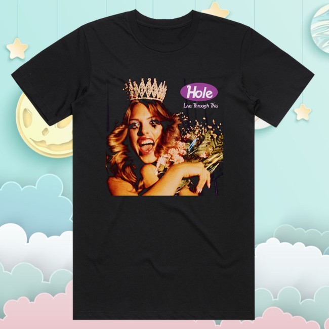Official Hole Live Through This Album Cover Tee