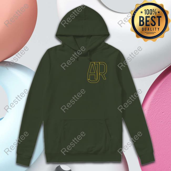 Ajr Navy Logo Crewneck Sweatshirt Ajr Merch Navy Logo T Shirts Ajrbrothers