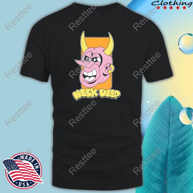 Neck Deep Devil Black Tee Shirt Neck Deep Devil Black Hooded Sweatshirt