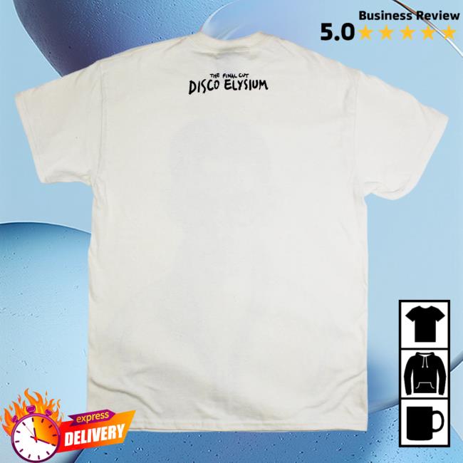 Official Disco Elysium Merch Store Disco Elysium Kim - True Vacholiere Charcoal Tee Discoelysium Shop Official Disco Elysium Merch Store Disco Elysium Kim - True Vacholiere Charcoal Attractive Shirt Discoelysium Shop