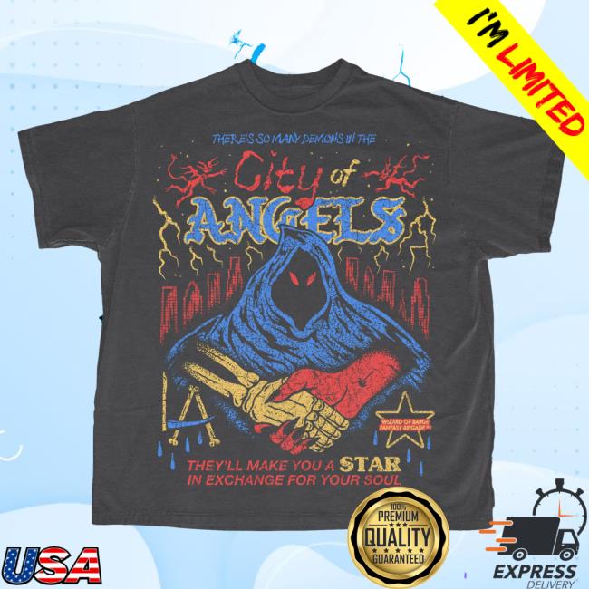 Wizard Of Barge Shop City Of Angels Vintage Shirt 2023