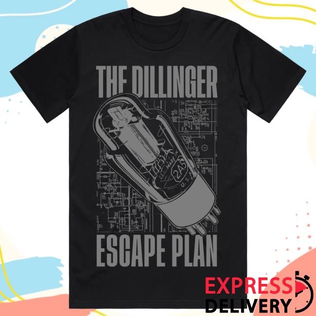 Official Sumerian Records Merch Store The Dillinger Escape Plan - CI Tube T-Shirt
