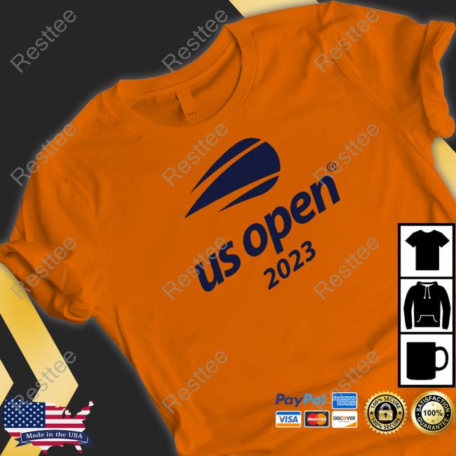 Us Open 2023 Official Logo White T Shirts