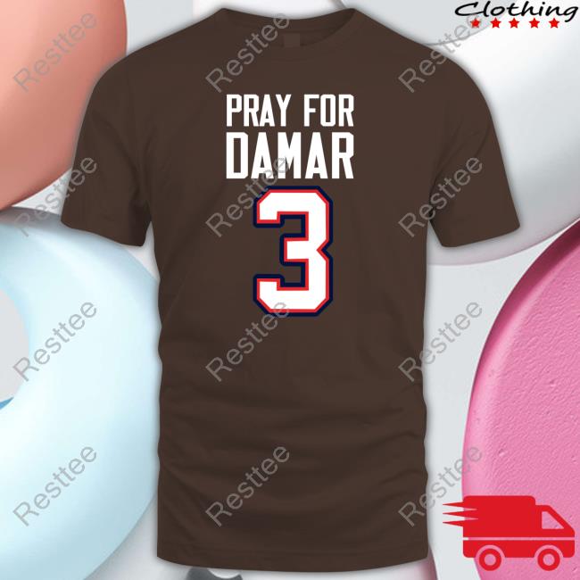 Buffalo Sabres Pray For Damar 3 T Shirt Buffalo Sabres Pray For Damar 3 T-Shirt Damar Hamlin