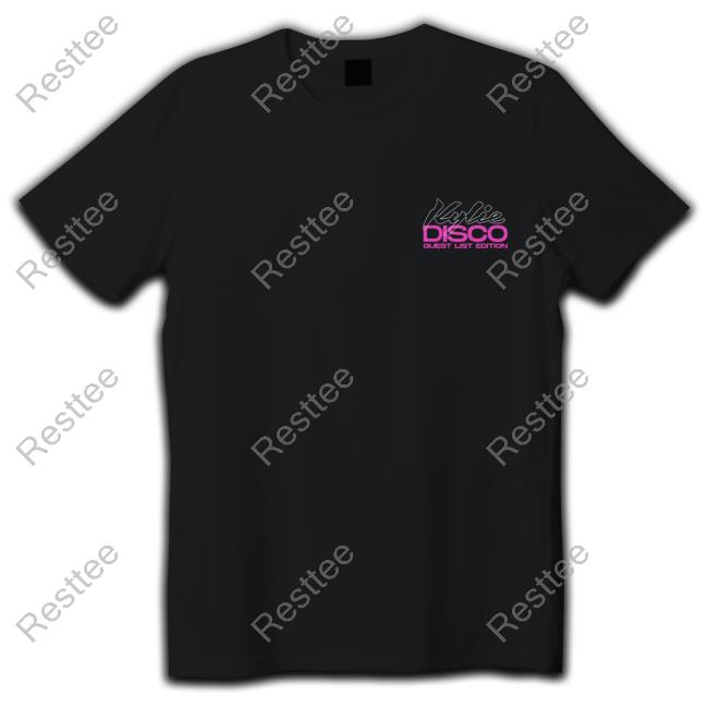 Kylie Disco Guest List Edition Shirt