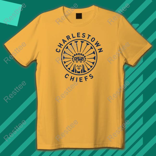Official Super 70S Sports Merch Charlestown Chiefs Logo T Shirt