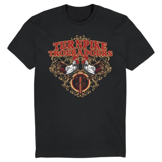 Official Turnpike Troubadours Merch Shop Double Chicken Shirt 2024