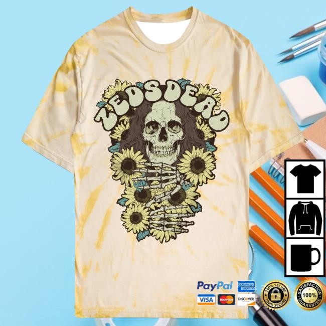 Official Zeds Dead Merch Zeds Dead - Rizing V3 Premium Tie Dye Tees Zeds Dead Apparel Clothing Shop Zedsdead