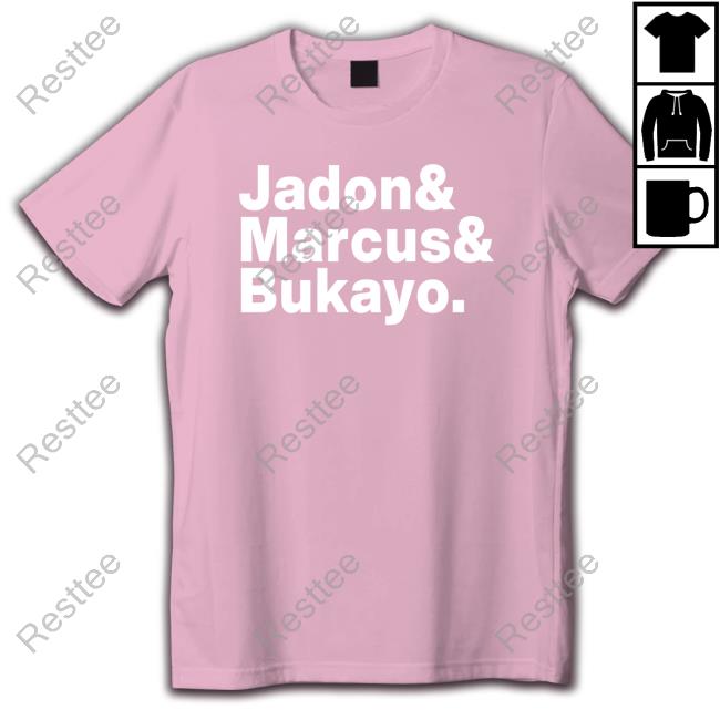 Official Jason Sudeikis Jadon And Marcus And Bukayo Shirts