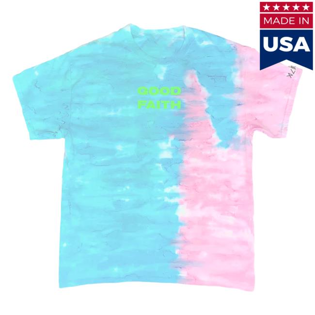 Official Madeon Merch Store Good Faith Tie Dye Tee Shirt