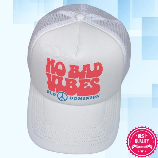 Official Old Dominion No Bad Vibes Hat Official Old Dominion Store No Bad Vibes Hat