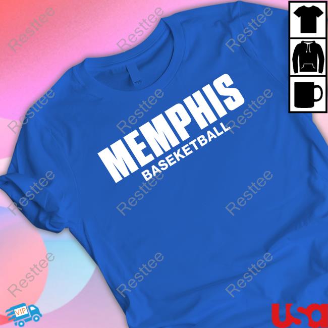 Official Memphis Baseketball Tee Shirt