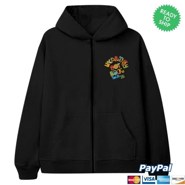 Official Paul Mccartney Store Got Back 2025 Peace Zip Attractive Hoodie Official Paul Mccartney Store Got Back 2025 Peace Zip Hooded Sweatshirt