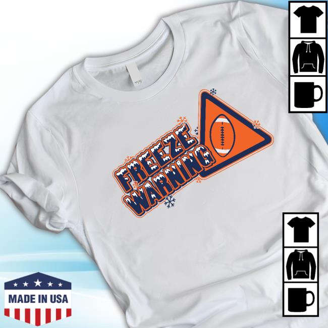 Barstool Sports Freeze Warning Shirt Barstool Sports Freeze Warning Shirt