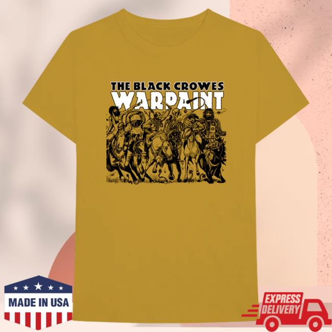 Official The Black Crowes Warpaint Tshirt