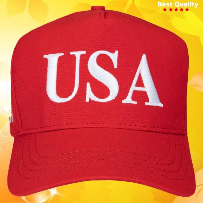 Official Donald Trump Merch Store USA 45-47 Hat Red Official Donald Trump Merch Store USA 45-47 Cap Red