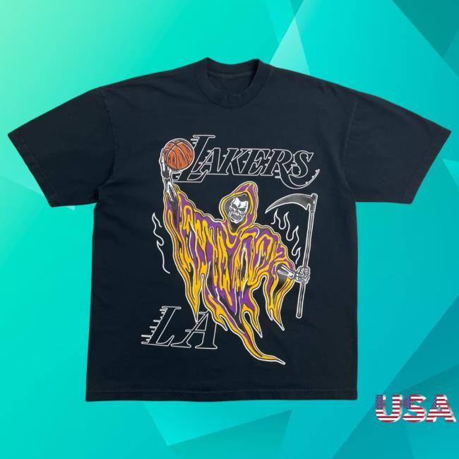 Official Shop Demand Warren Lotus Los Angeles Lakers Attractive Shirt
