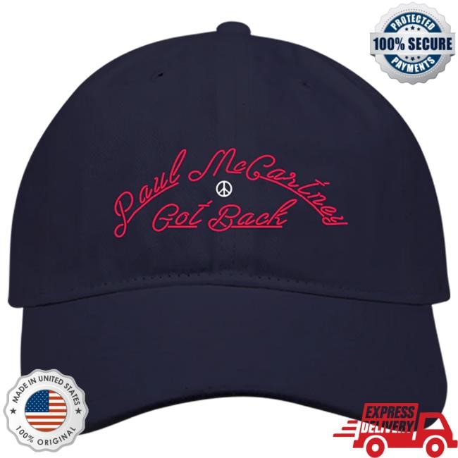 Official Paul Mccartney Got Back 2025 Tour Hat