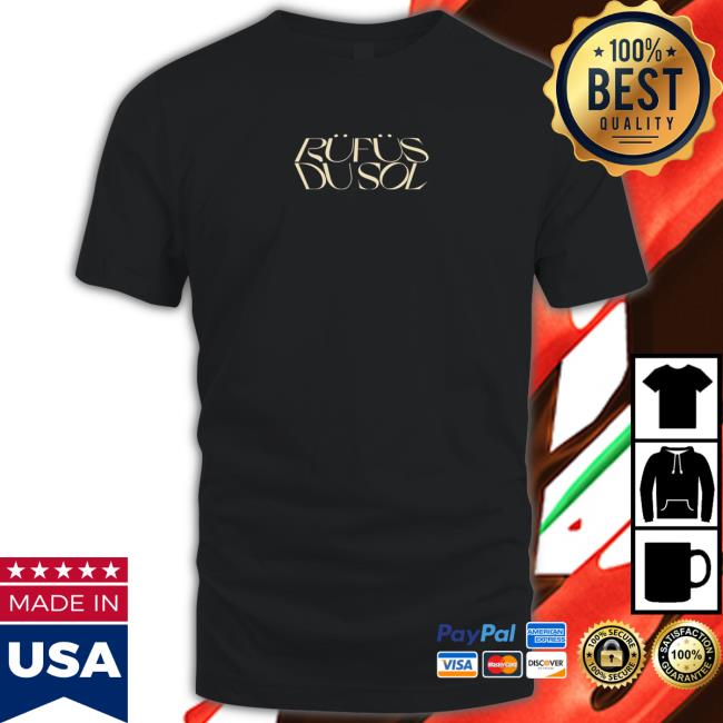 Official Rufus Du Sol Tour Dates Black Sweatshirt