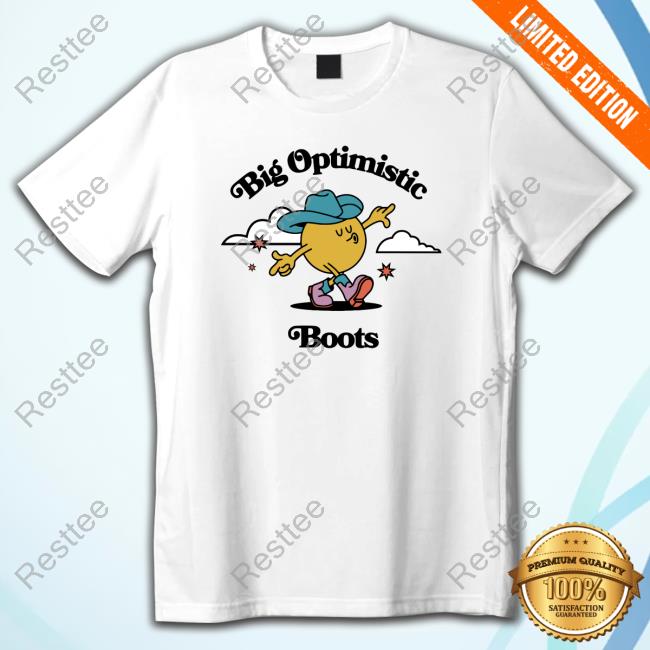 Official Sam Ryder Merch Big Optimistic Boots Hoodie