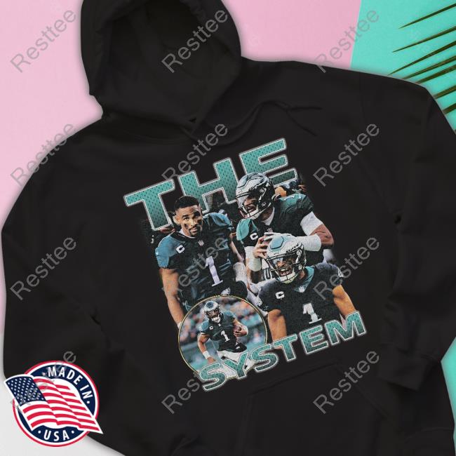 Official Jalen Hurts The System Tee Shirt