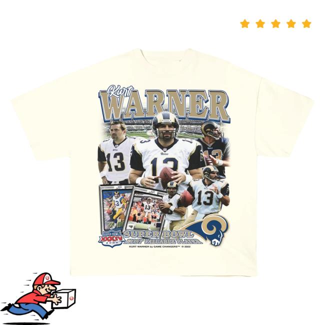 Official Game Changer La Kurt Warner Shirt Ivory GameChanger