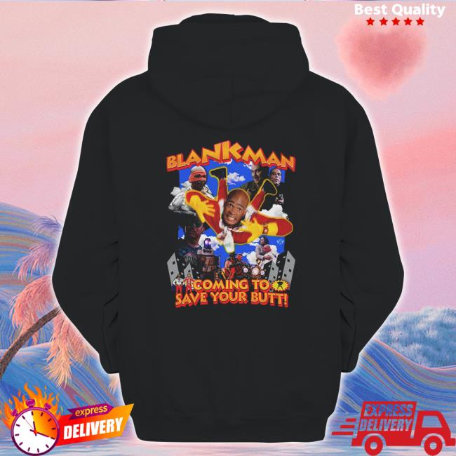 Official Blankman Face Hoodie Official Blankman Face Tee
