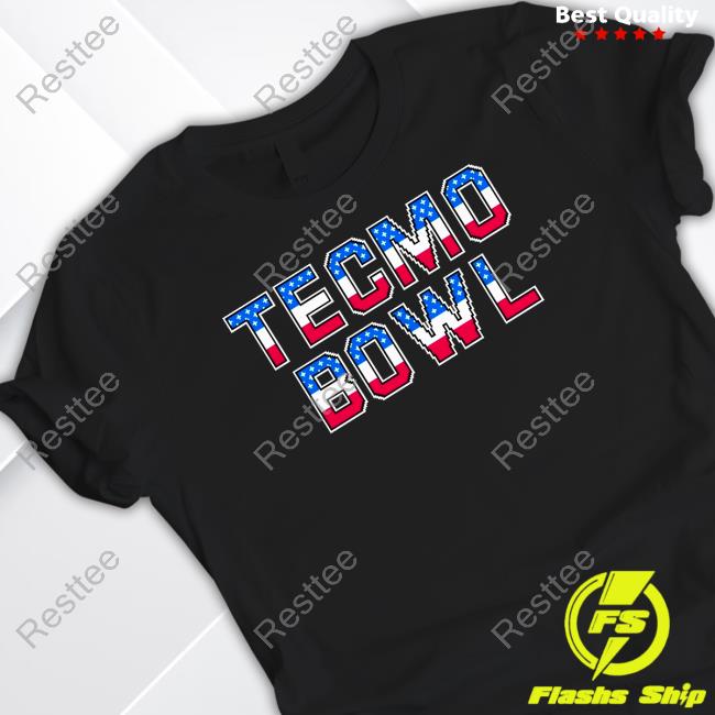 Official Homage Tecmo Bowl Logo Shirt