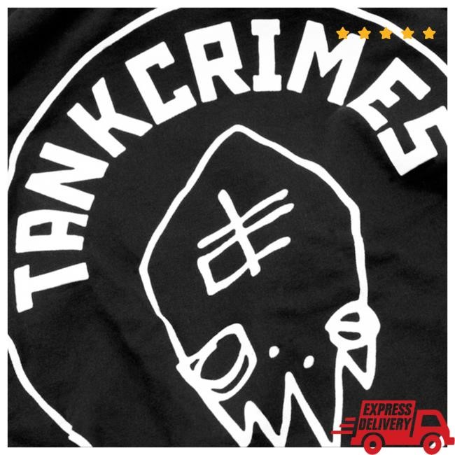 Tankcrimes: Logo Zip Hoodie Zip Up Hooded Sweatshirt Tankcrimes: Logo Zip Hoodie Zip Hoodie