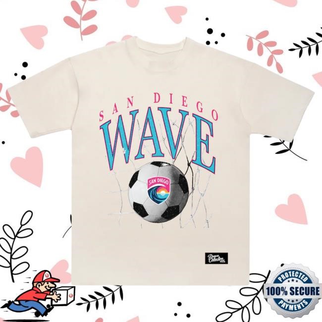 NWSL Shop Store Merch Official Unisex San Diego Wave Heavyweight Tee