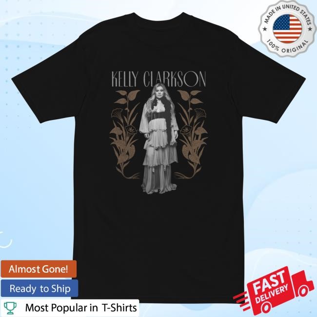 Kelly Clarkson Official Store Shop Kelly Clarkson Floral Photo T Shirt