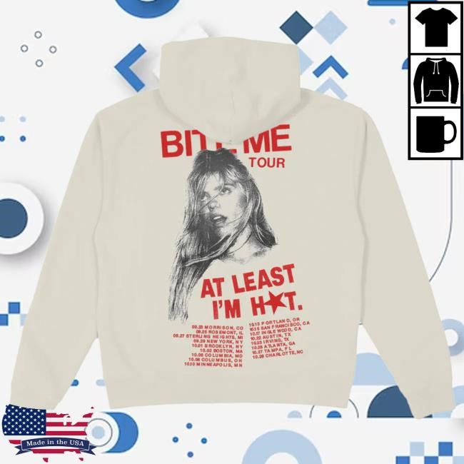 Official Renee Rapp Tour Date Back Zip Hoodies Reneé Rapp