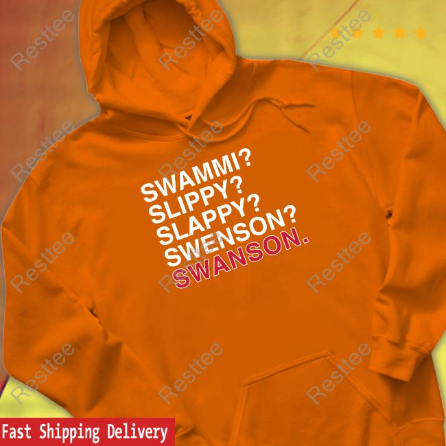 Swammi Slippy Slappy Swenson Swanson Crewneck Sweatshirt