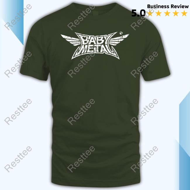 Babymetal Crush Logo T Shirt Babymetal Merch Babymetal Crush Logo Long Sleeve Shirt
