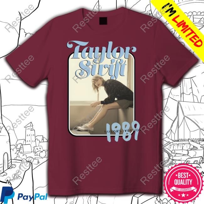 Taylor Swift 1989 Taylor's Version Photo Tee From The Vault Green 1989 Taylor's Version Photo Shirts