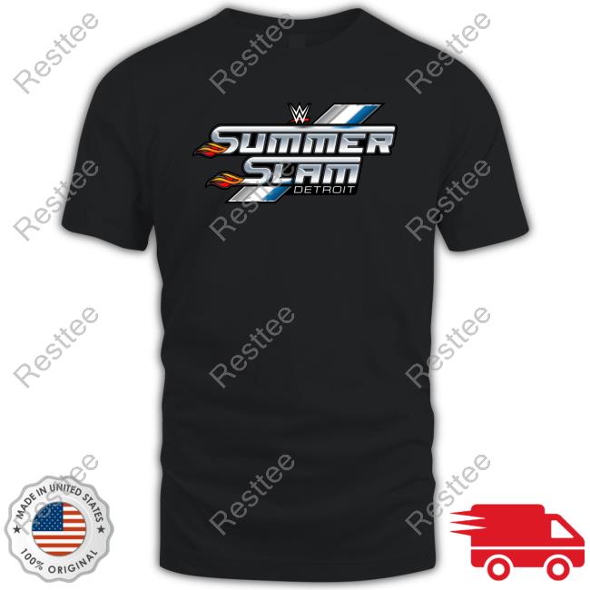 Official SummerSlam Detroit Tee
