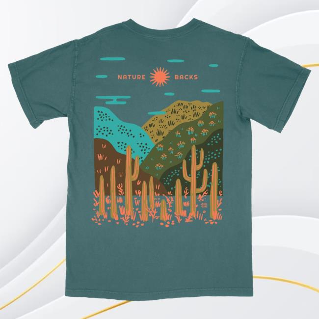 Official Nature Backs Clothing NatureBacks Sonoran (Spruce) Tshirt