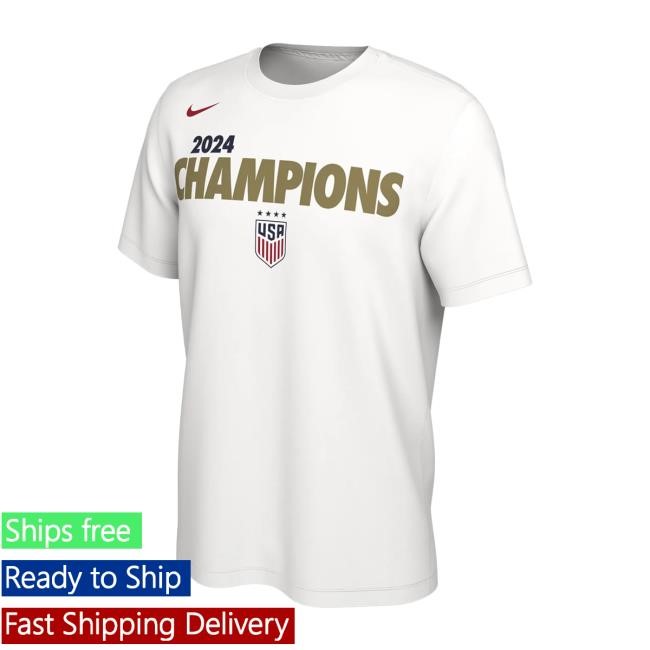 Nike USWNT 2024 Champions White Tee Shirt