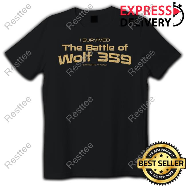 Official I Survived The Battle Of Wolf 359 T Shirt
