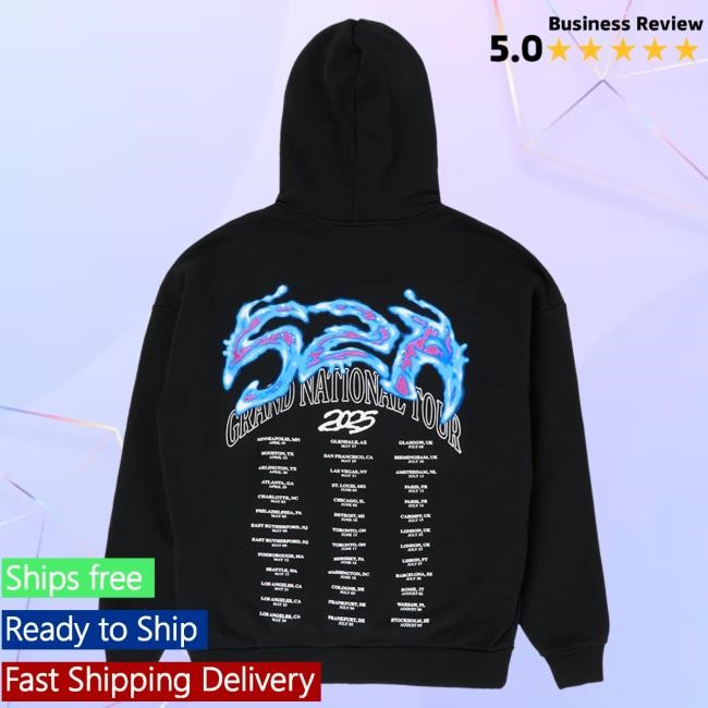 Official Sza And Kendrick Tour Merch SZA Bug Hooded Sweatshirt Grand National Tour