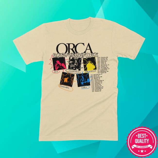 Gus Dapperton Orca Tour New Tee Gus Dapperton Merch Shop
